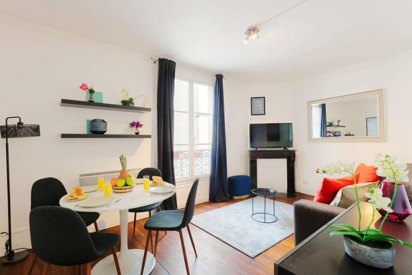パリBastille 1Br Cozyアパートメント エクステリア 写真